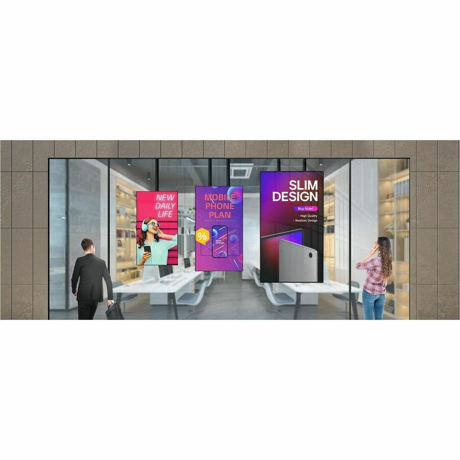 LG 49'' FHD High Bright Window Facing Display with Anti-Discoloration Technology LG 49'' FHD High Bright Window Facing Display with Anti-Discoloration Technology